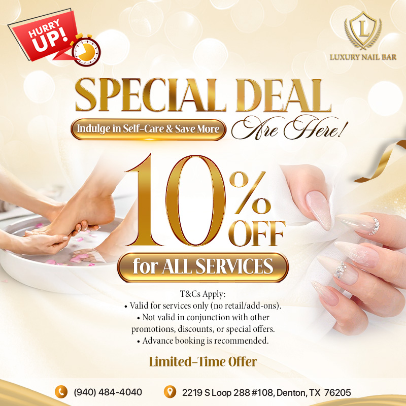 🌟 Luxury Nail Bar - promotion 🌟